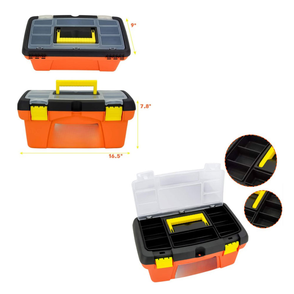 First Aid Box Fiber First Aid Box – Plastic Fiber- 12.5″/16.5″ – United Enterprises